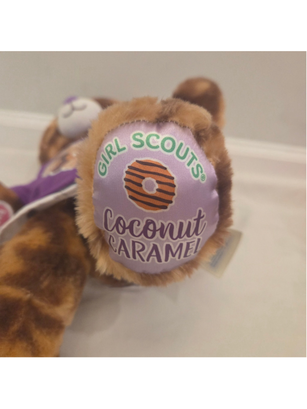 Build-A-Bear Workshop Girl Scouts Coconut Caramel Cookie Bear - Picture 5 of 5